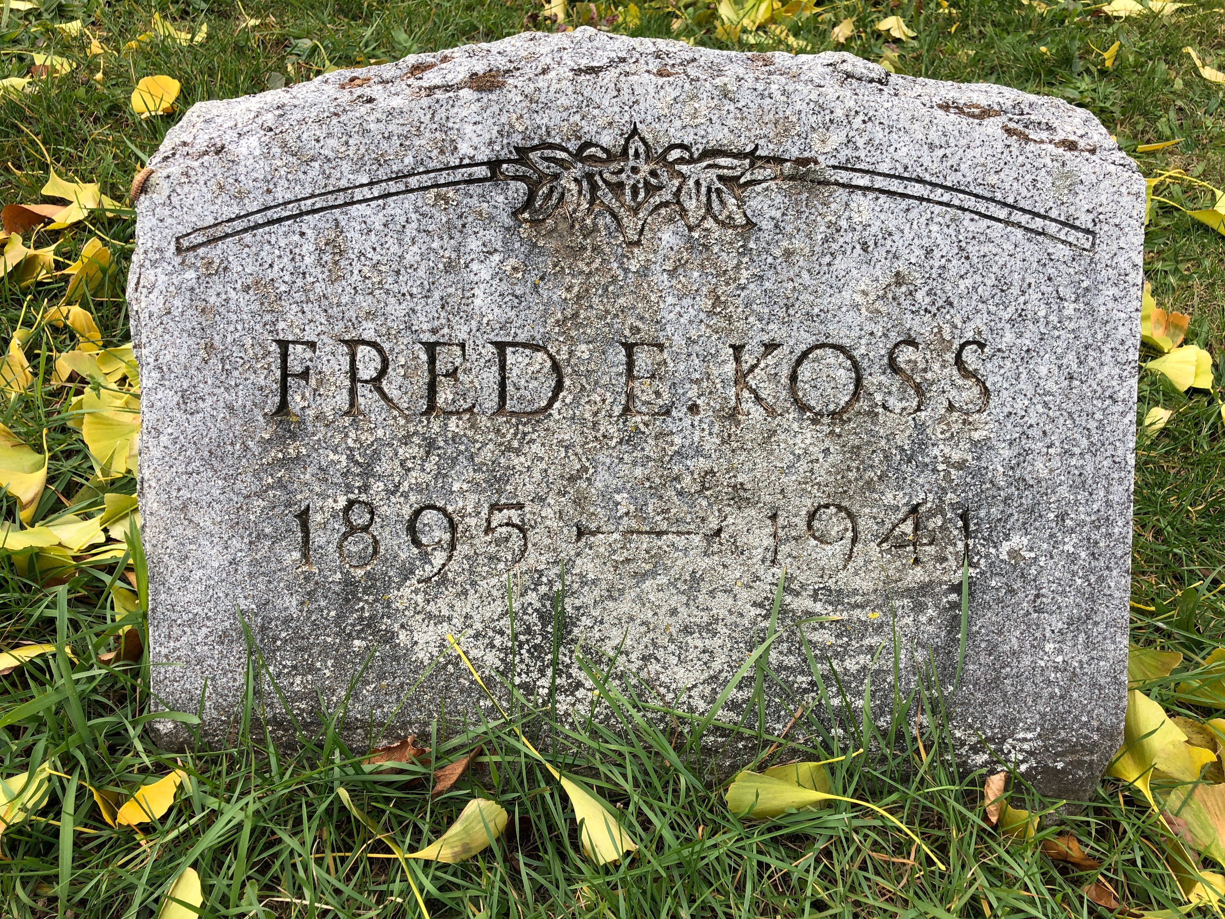 Koss, Frederick Earnest
